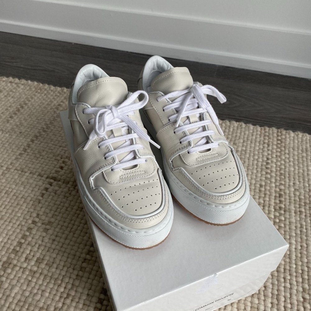Common Projects White Leather Sneakers